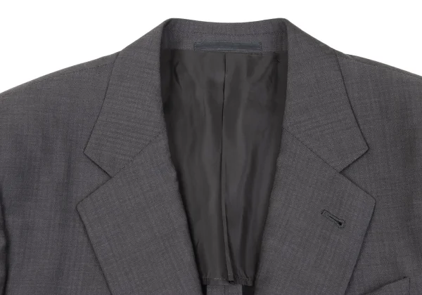 ARMANI COLLEZIONI Wool Striped 3B Jacket K-161267_003