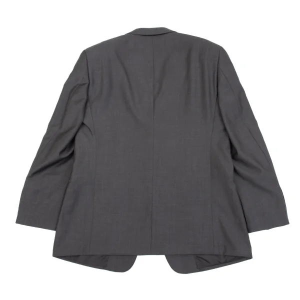 ARMANI COLLEZIONI Wool Striped 3B Jacket K-161267_012