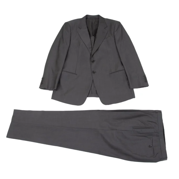 ARMANI COLLEZIONI Wool Striped 3B Jacket K-161267_014