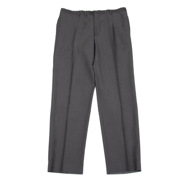 アルマーニコレッツォーニARMANI COLLEZIONI ウールシャドーストライプパンツ グレー54 K-161268_001