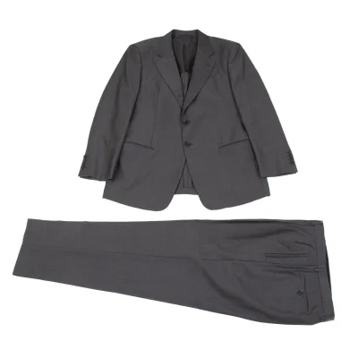 ARMANI COLLEZIONI Wool Striped Jacket & Pants