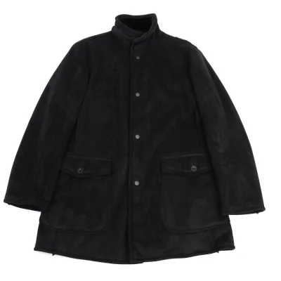 EMPORIO ARMANI Faux Mouton Half Coat