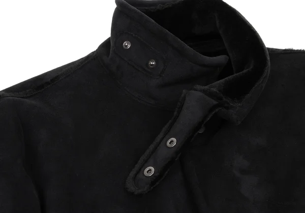 EMPORIO ARMANI Faux Mouton Half Coat K-161270_004