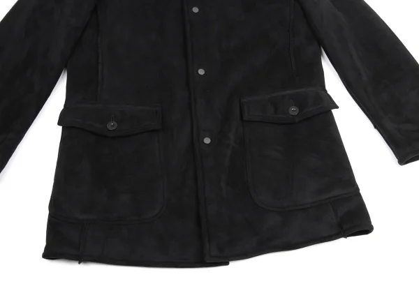 EMPORIO ARMANI Faux Mouton Half Coat K-161270_008