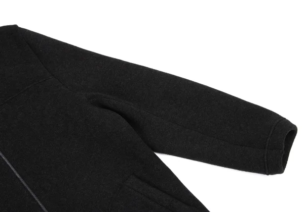 GIANNI VERSACE Angora Blend Zip Knit Blouson K-161272_005