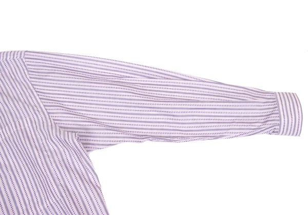 GIANNI VERSACE Checked Stripe Woven Long Sleeve Shirt K-161274_006