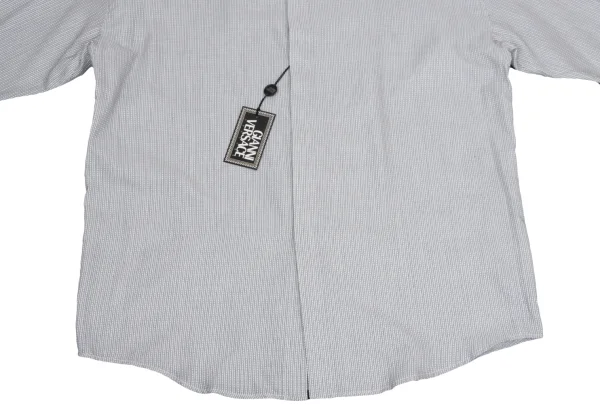 GIANNI VERSACE Pin Dot Stripe Woven Long Sleeve Shirt K-161275_007