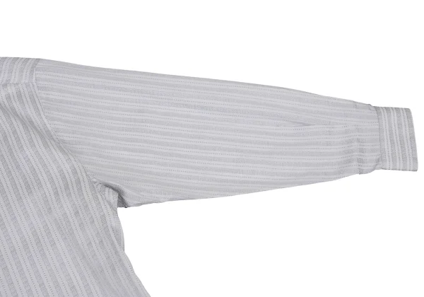 GIANNI VERSACE Spiral Stripe Woven Long Sleeve Shirt K-161276_005