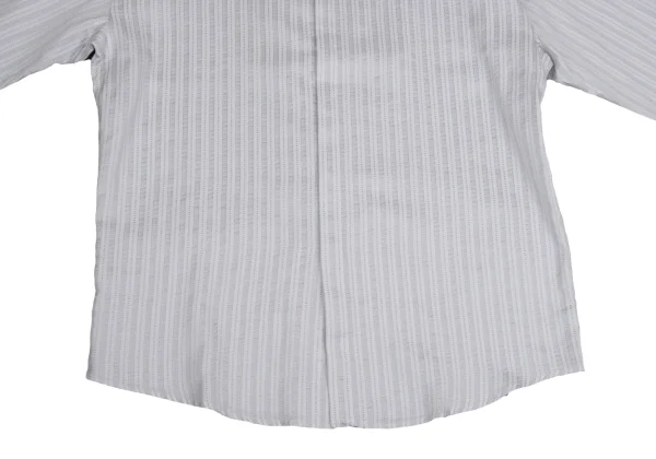 GIANNI VERSACE Spiral Stripe Woven Long Sleeve Shirt K-161276_008
