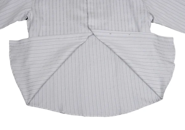 GIANNI VERSACE Spiral Stripe Woven Long Sleeve Shirt K-161276_010