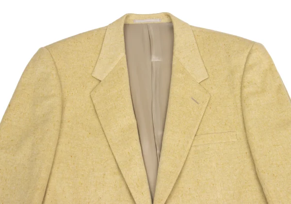 GIANNI VERSACE Mottled Pattern Woven Cashmere Jacket K-161277_002
