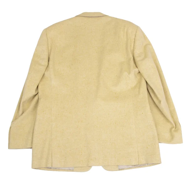 GIANNI VERSACE Mottled Pattern Woven Cashmere Jacket K-161277_013