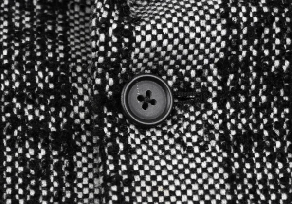 GIANNI VERSACE Checked Tweed Jacket K-161281_011