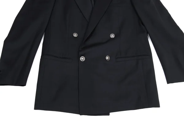 GIANNI VERSACE Medusa Metal Button Double Wool Jacket K-161282_009