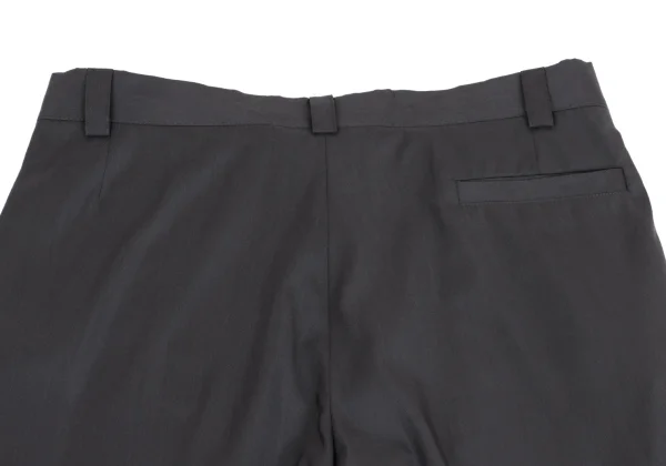 GIANNI VERSACE Silk Blend Tuck Pants K-161285_010