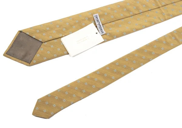 EMPORIO ARMANI Square Jacquard Silk Tie K-161286_004