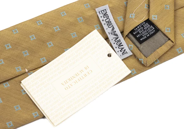 EMPORIO ARMANI Square Jacquard Silk Tie K-161286_006