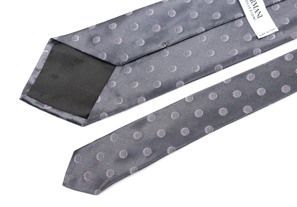 ARMANI COLLEZIONI Dot Jacquard Silk Tie K-161288_004