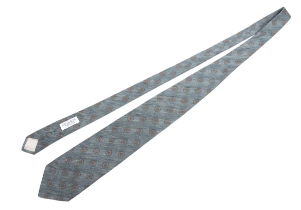 ARMANI COLLEZIONI Silk Linen Dot Jacquard Tie K-161289_002