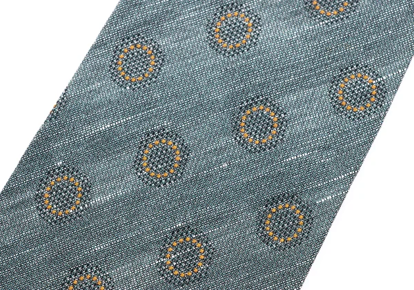 ARMANI COLLEZIONI Silk Linen Dot Jacquard Tie K-161289_006