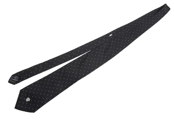 GIANNI VERSACE Pin Dot Medusa Jacquard Silk Tie K-161291_002