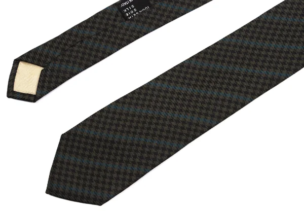 GIANNI VERSACE Houndstooth Silk Tie K-161292_003