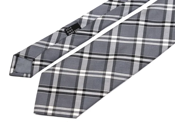 GIANNI VERSACE Check Jacquard Silk Tie K-161293_003