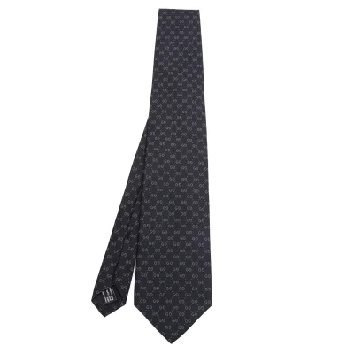 GUCCI GG Printed Silk Tie