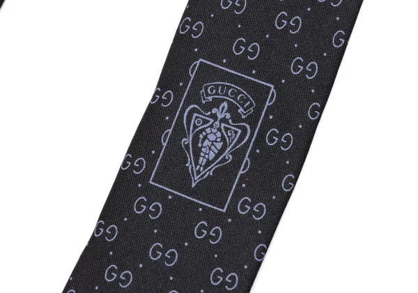 GUCCI GG Printed Silk Tie K-161298_005