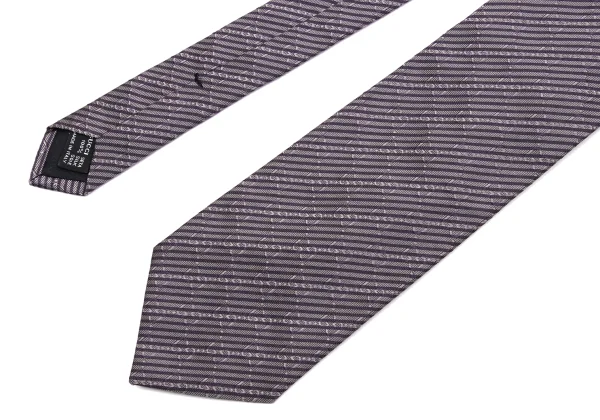 GUCCI GG Stripe Jacquard Silk Tie K-161299_003