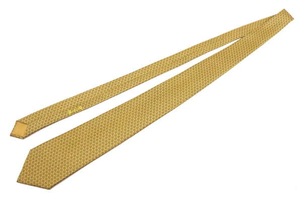 HERMES Printed Silk Tie K-161302_002