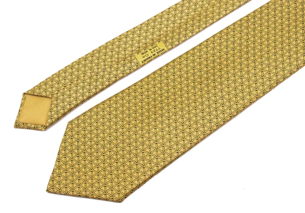 HERMES Printed Silk Tie K-161302_003