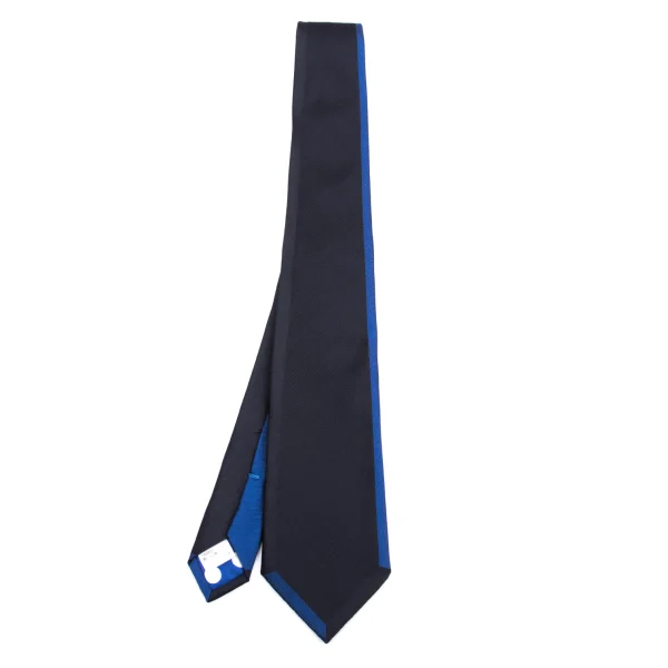 Paul Smith Switching Design Silk Tie Navy,Blue  K-161308_001