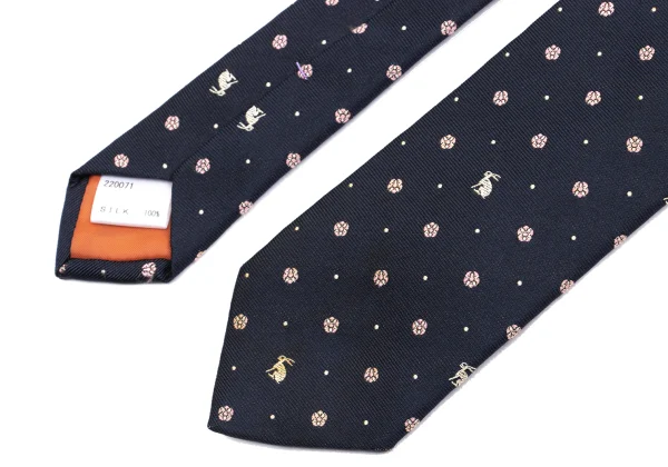 Paul Smith The British Collection Small Floral Jacquard Silk Tie K-161309_003