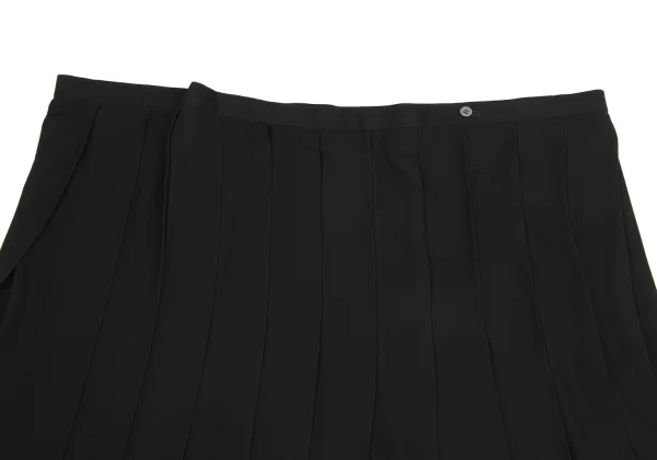 JUNYA WATANABE COMME des GARCONS Poly Chiffon Wide Pleats Skirt K-161314_003