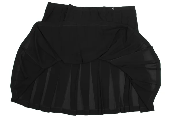 JUNYA WATANABE COMME des GARCONS Poly Chiffon Wide Pleats Skirt K-161314_009