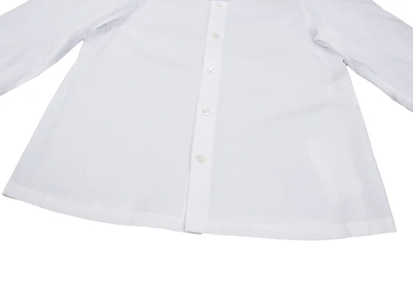 tricot COMME des GARCONS Ribbon Tie Cotton Blouse K-161317_012
