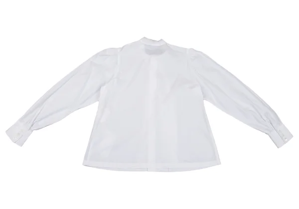 tricot COMME des GARCONS Ribbon Tie Cotton Blouse K-161317_014