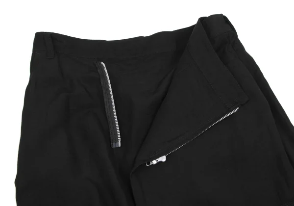 tricot COMME des GARCONS Rayon Linen Switching Zip Skirt K-161318_004