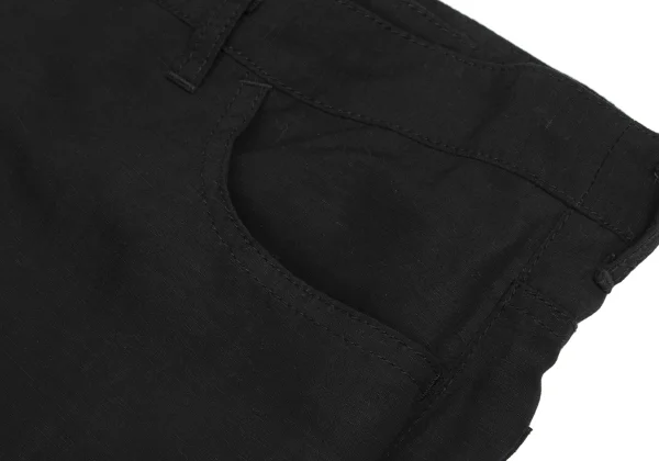 tricot COMME des GARCONS Rayon Linen Switching Zip Skirt K-161318_006