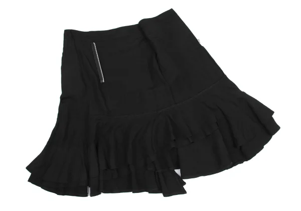 tricot COMME des GARCONS Rayon Linen Switching Zip Skirt K-161318_008
