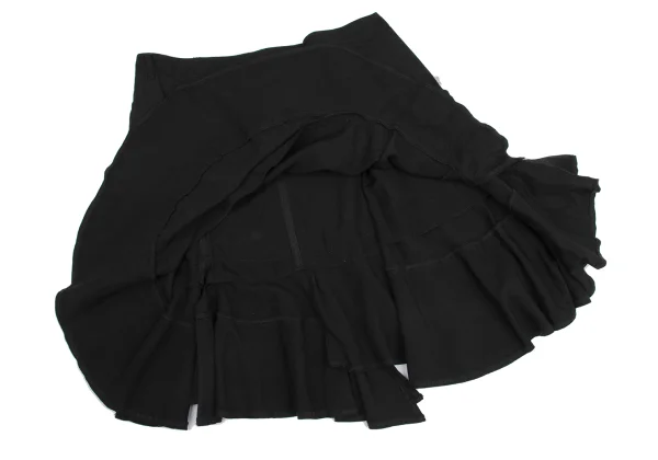 tricot COMME des GARCONS Rayon Linen Switching Zip Skirt K-161318_009