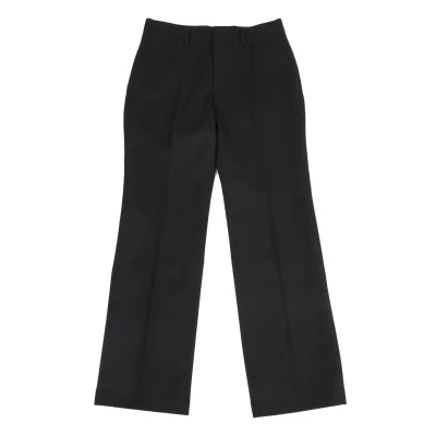 tricot COMME des GARCONS Wool Gaba Center-pleated Pants