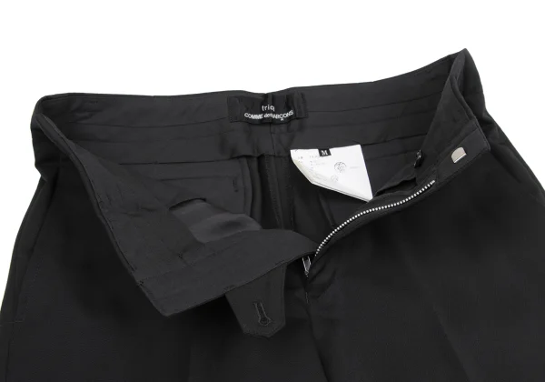 tricot COMME des GARCONS Wool Gaba Center-pleated Pants K-161319_004