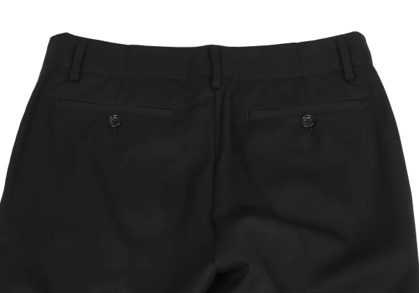 tricot COMME des GARCONS Wool Gaba Center-pleated Pants K-161319_009
