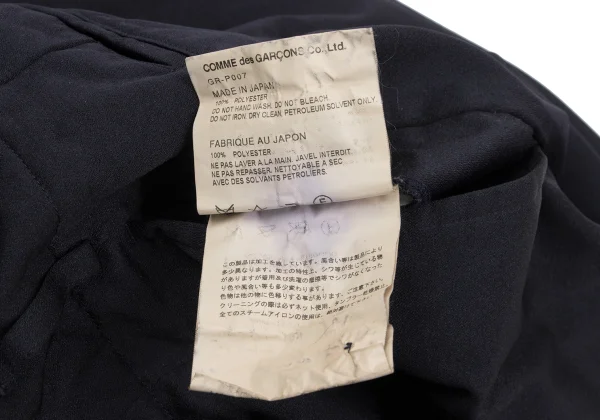 COMME des GARCONS Poly Tuck Wide Pants K-161322_012