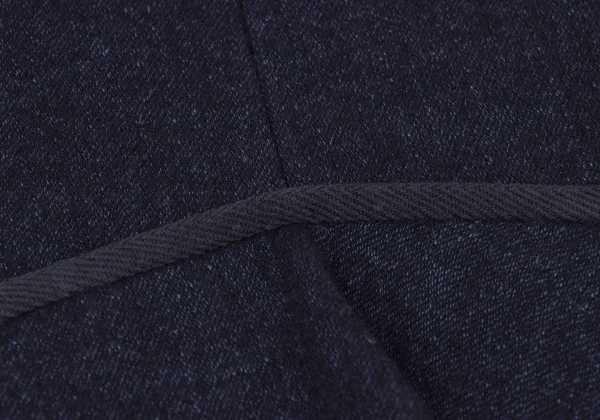 PLAIN PEOPLE Wool Linen Piping Skirt K-161323_005