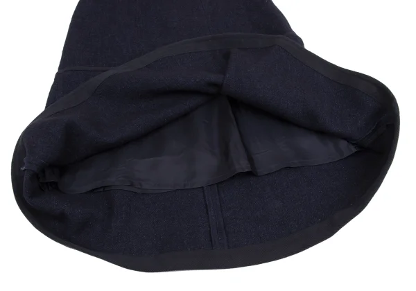 PLAIN PEOPLE Wool Linen Piping Skirt K-161323_006