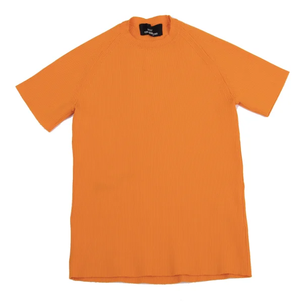 tricot COMME des GARCONS Poly Short Sleeve Rib Knit Top K-161324_002