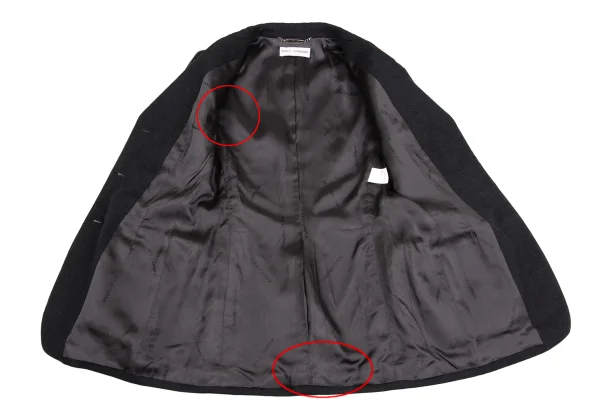 DOLCE&GABBANA Wool Tailored Jacket K-161325_011